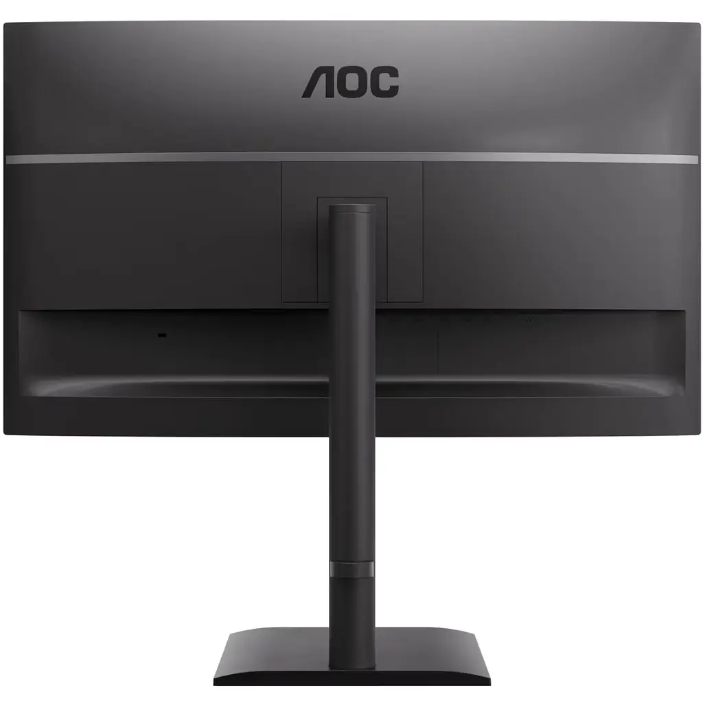 TFT 27" AOC U27E4CV, 4K UHD, IPS, 2xHDMI, DP, USB-C, RJ-45, USB hub, HAS, Pivot, кол., чорний - фото 6