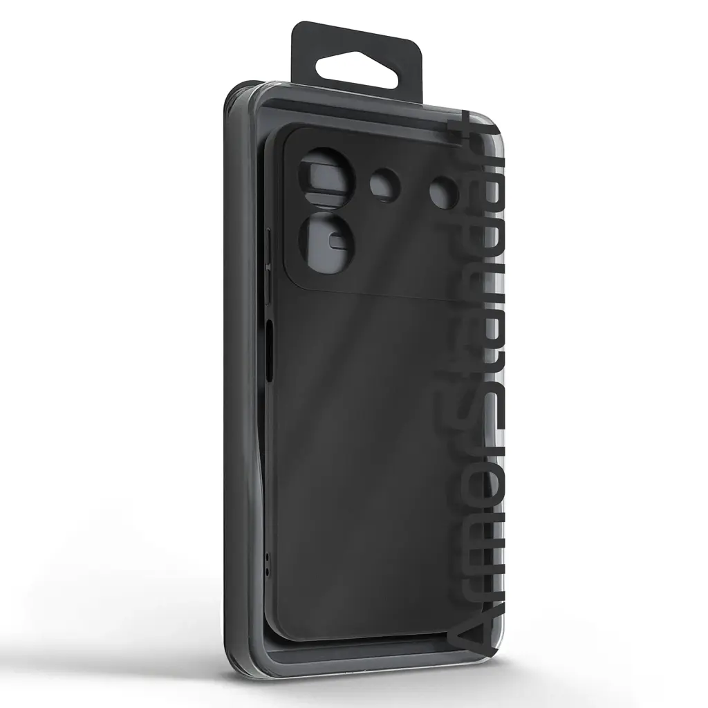 Чехол ArmorStandart Matte Slim Fit для ZTE Blade A54 4G Camera cover Black - фото 5