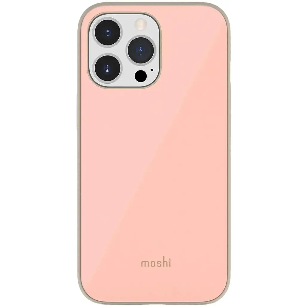 Чехол-накладка Moshi iGlaze Slim Hardshell Case Dahlia Pink для iPhone 13 Pro (99MO132012) - фото 3