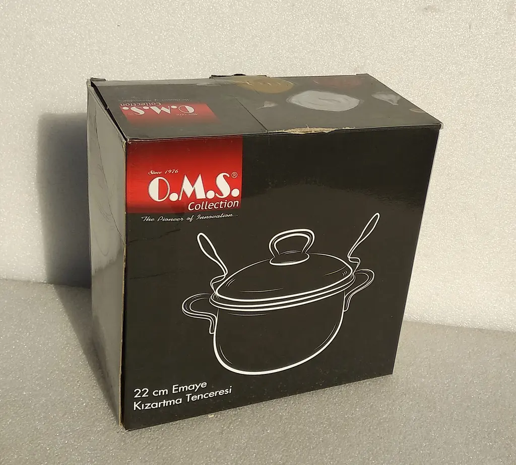 Каструля – фритюрниця O.M.S. Collection 10100 22см 3.7 л Red - фото 9
