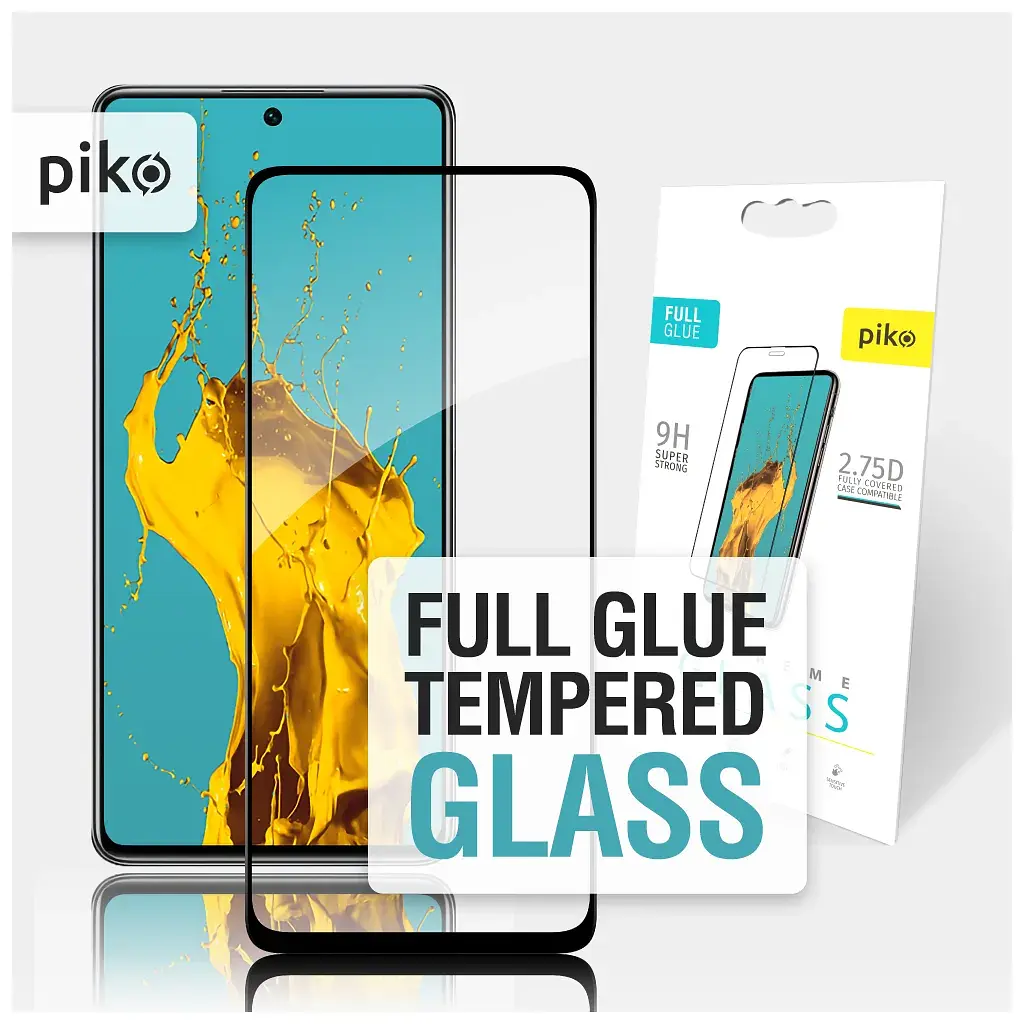 Скло захисне Piko Full Glue Xiaomi Redmi Note 11T Black (1283126518928) - фото 2