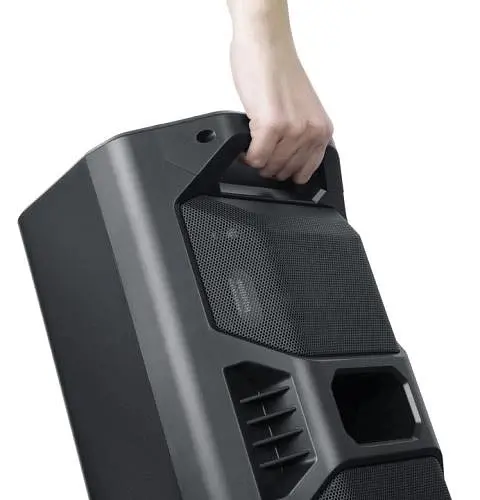 Колонка портативна 2.0 X-757 Black, 2 x 25 Вт REAL-EL teh0021025 - фото 8