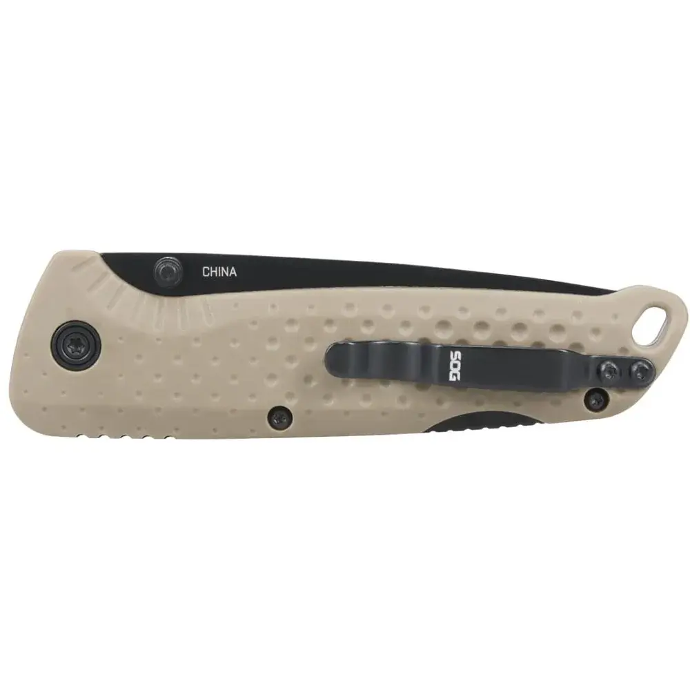 Ніж SOG Adventurer LB Black Blade FDE - фото 4