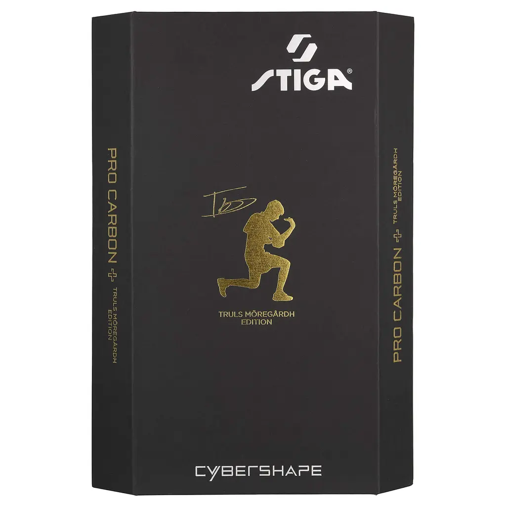 Ракетка для настільного тенісу Stiga Pro Carbon Plus Cybershape Truls Edition 5 Star FL (1215-1306-35) - фото 7
