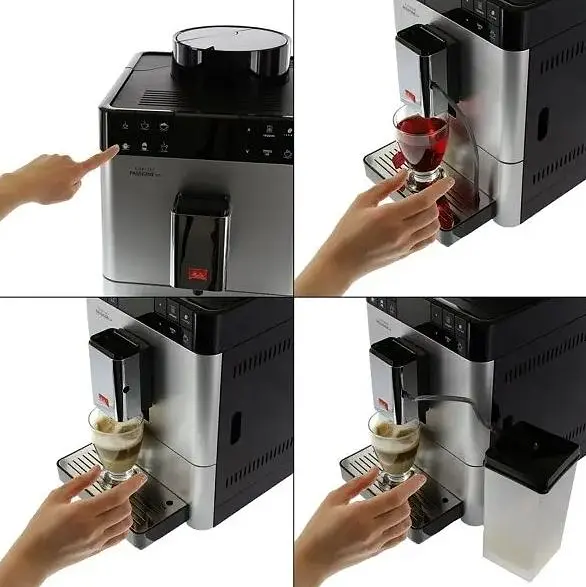 Кавомашина Melitta Caffeo Varianza CSP Stainless Steel (F58/0-100) [65476] - фото 3