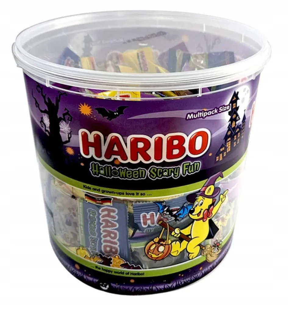 Упаковка желейних цукерок Haribo Halloween Scary Fun 66 шт, 800г - фото 3