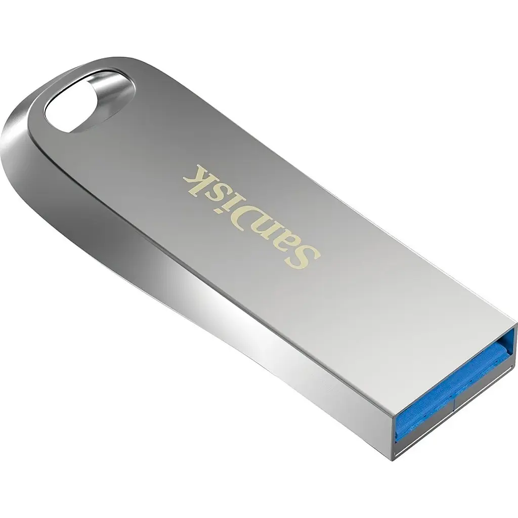USB флеш-накопичувач SanDisk Ultra Luxe 256GB USB-A 3.1 Silver (SDCZ74-256G-G46) [94252] - фото 3