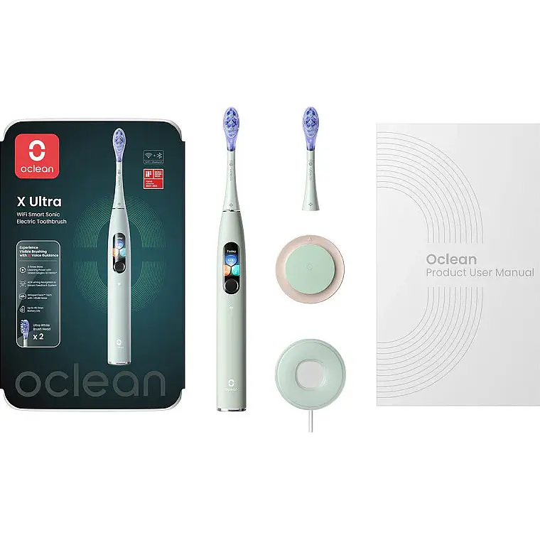 Електрична зубна щітка Oclean X Ultra Green [123144] - фото 7