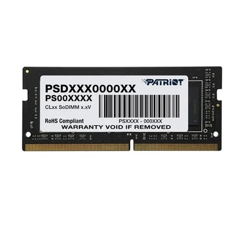 Модуль пам`яті SO-DIMM 4GB/2666 DDR4 Patriot Signature Line (PSD44G266682S) - фото 2
