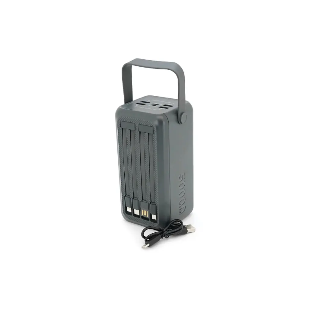 Батарея універсальна ACL 50000mAh, 22.5W, USB/Micro/Type-C/Lighting, Flashlight (PW-131) - фото 4
