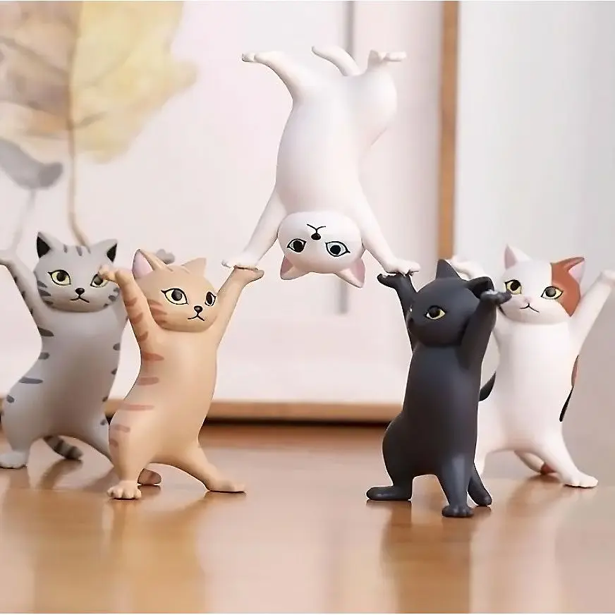 Набір тримачів для аксесуарів BeCover "Cute Cat" 5 шт. (712036) - фото 4