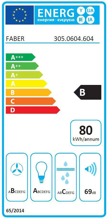 Вытяжка Faber встраиваемая 70 см 1219 м.куб/год Inka Lux Smart Ev8 X A70 нержавеющая сталь - фото 2