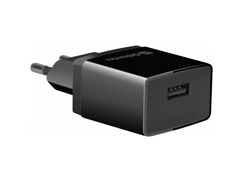 Мережевий зарядний пристрій Defender EPA-10 Black (83572) - фото 2