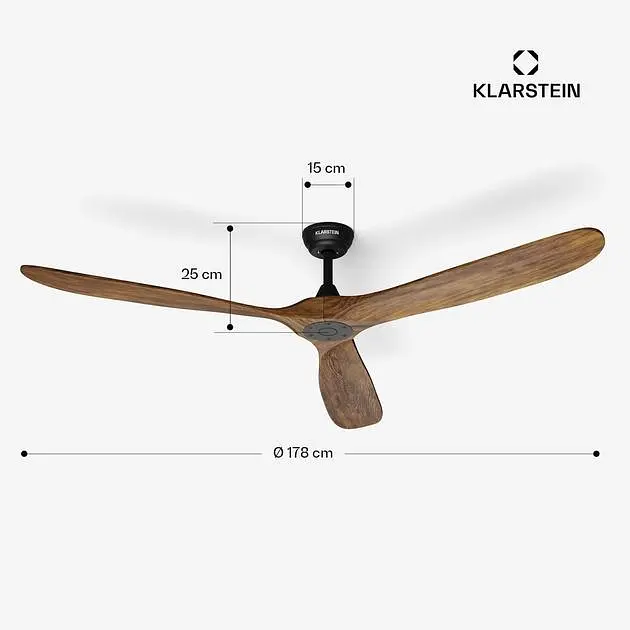 Потолочный вентилятор Klarstein Bahama Breeze (10046090) - фото 7