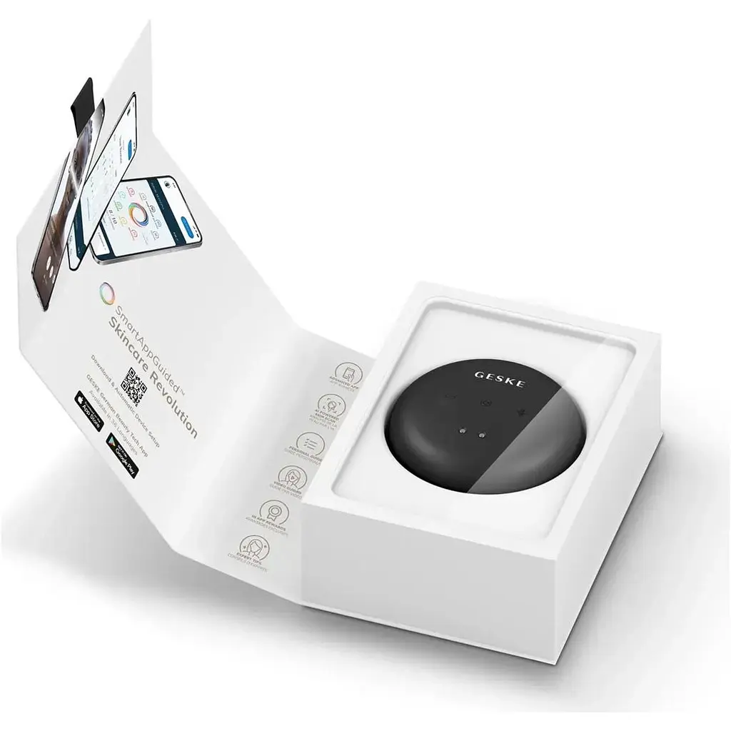 Масажер для обличчя GESKE Sonic Cool&Warm Face and Body Massager 9в1 Gray (HB0025) [176785] - фото 8