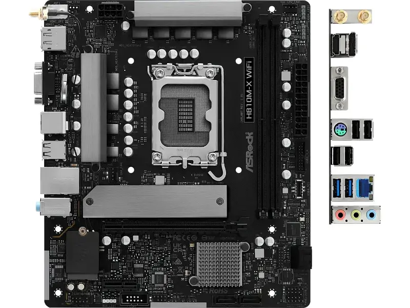 Материнская плата ASRock H810M-X WiFi