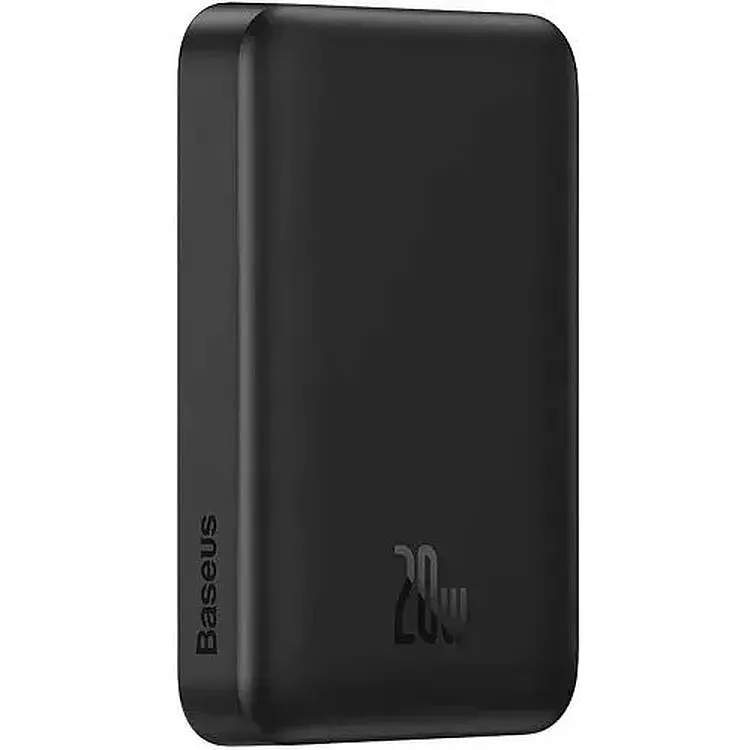 Портативная батарея Baseus Magnetic Mini Air Wireless Fast Charge Power Bank 10000 mAh 20W P10059001113-00 Black - фото 3