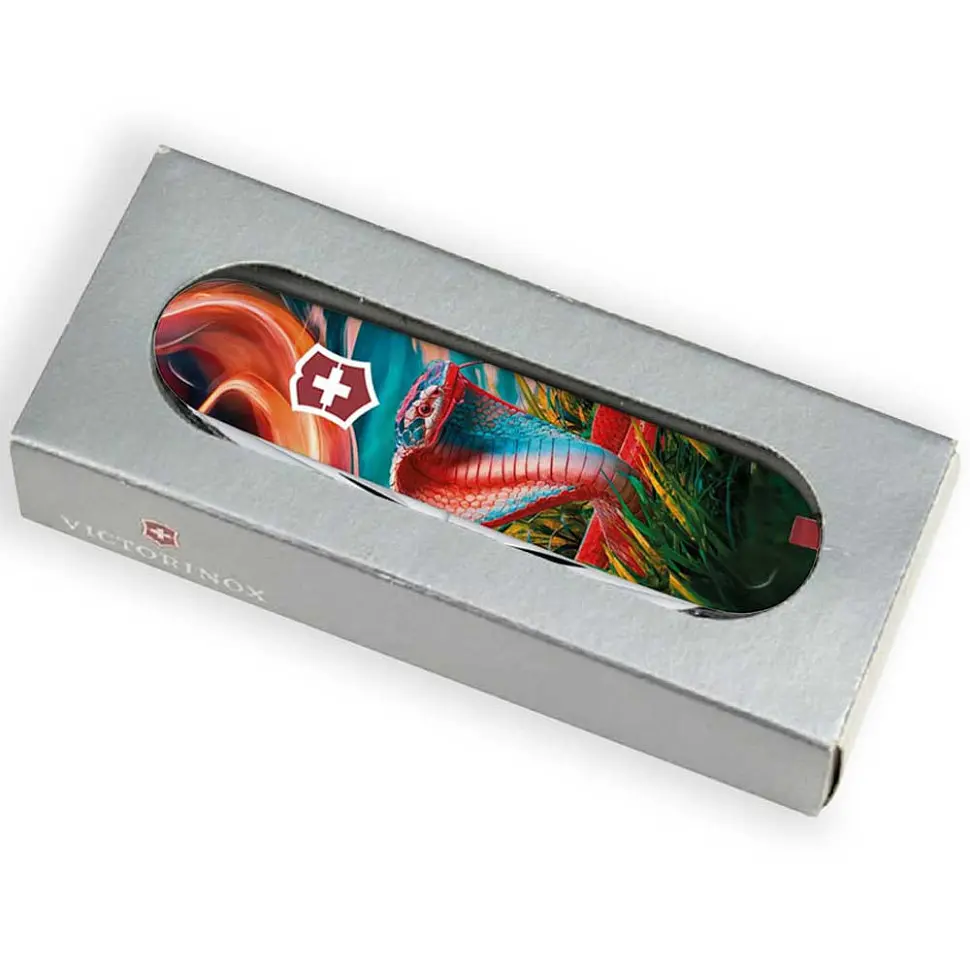 Ніж Victorinox Huntsman Zodiac 91мм 15функ Барвиста кобра - фото 7