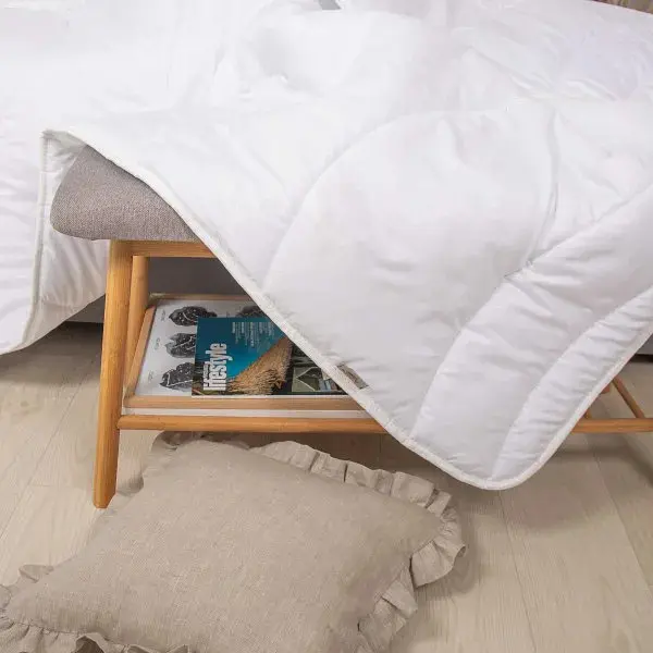 Ковдра двоспальна силіконова Viluta Relax Light 21374 170x210 см біла - фото 6