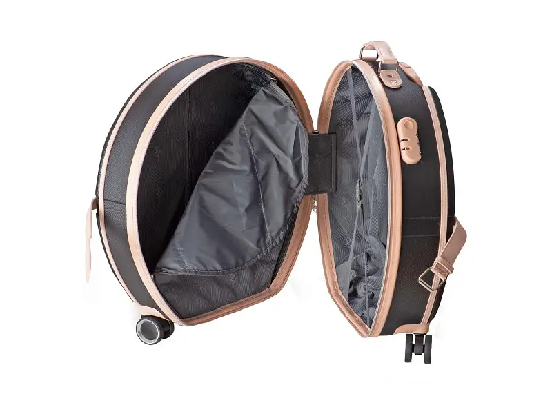 Валіза Semi Line 24 S Black/Pink Cream (T5671-3) - фото 8