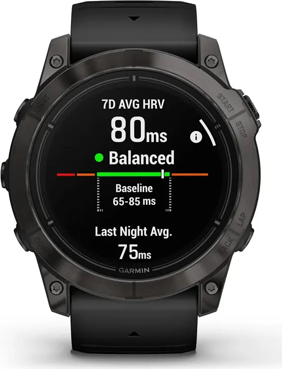 Смарт-часы Garmin Epix Pro [Gen 2] Sapphire Edition 47mm Carbon Gray DLC Titanium with Black Band [010-02803-10] [86532] - фото 6
