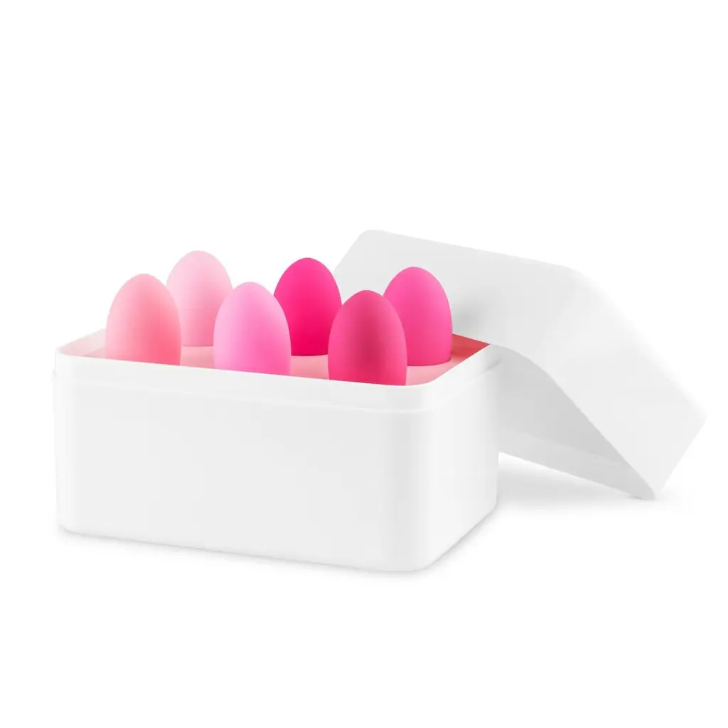 Набір вагінальних кульок Teazers Kegel Balls Set, 6 шт (рожевий) - фото 4