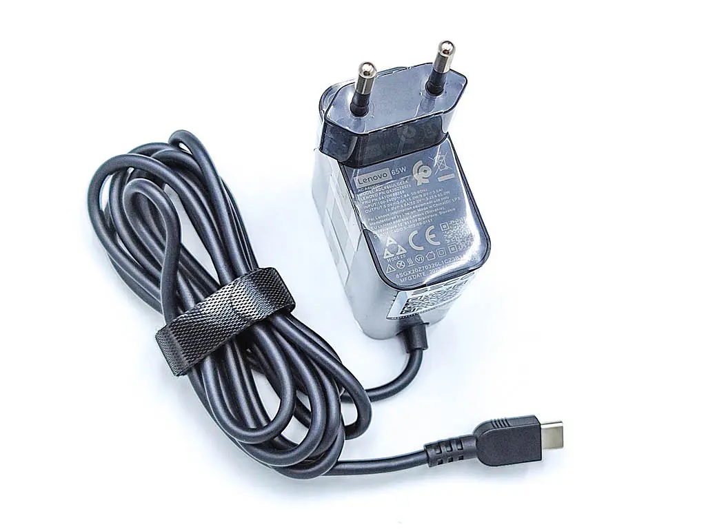 Блок живлення для Lenovo 20V 3.25A 65W Type-C (USB-C) Square - фото 3
