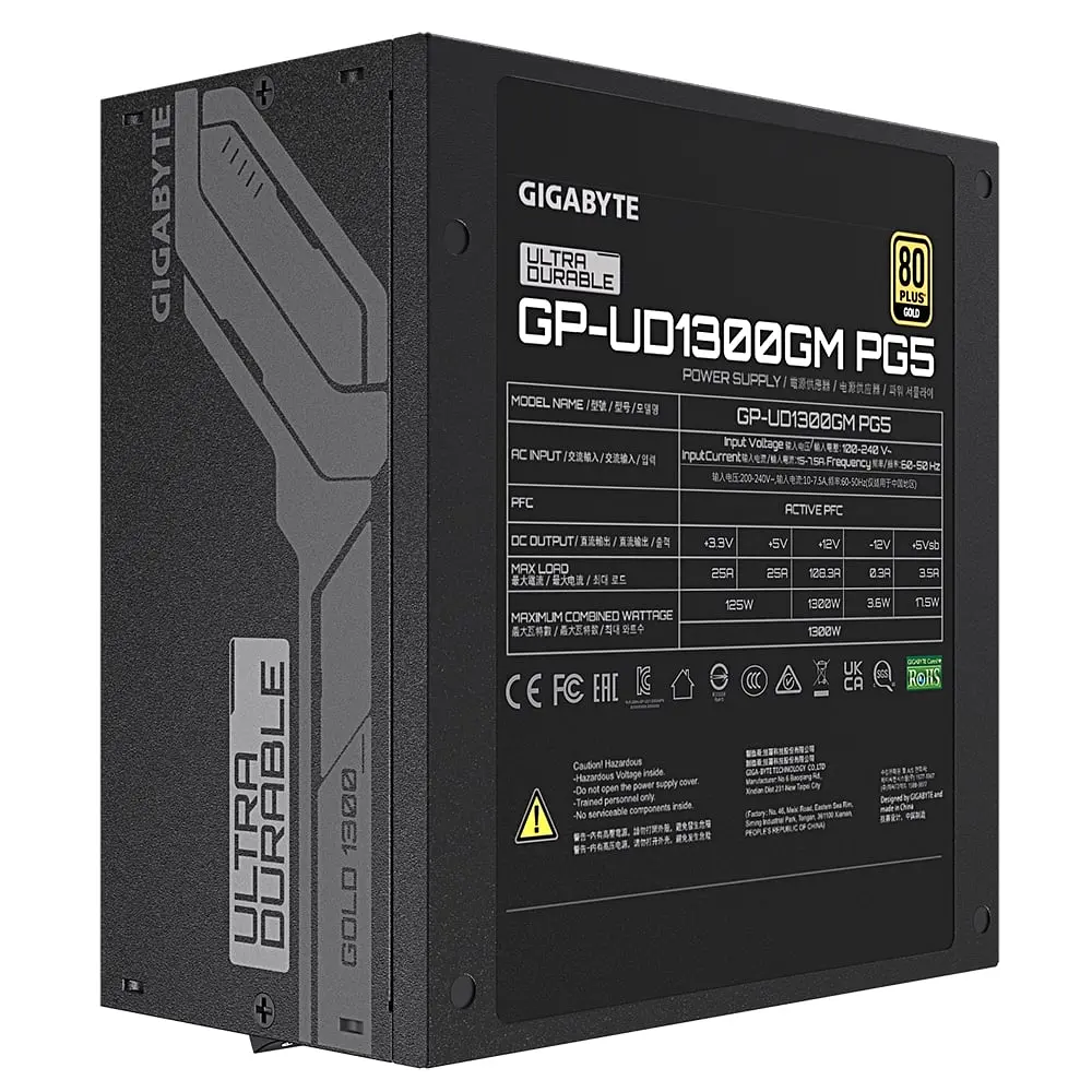 Блок питания Gigabyte 1300W UD1300GM PG5 - фото 5