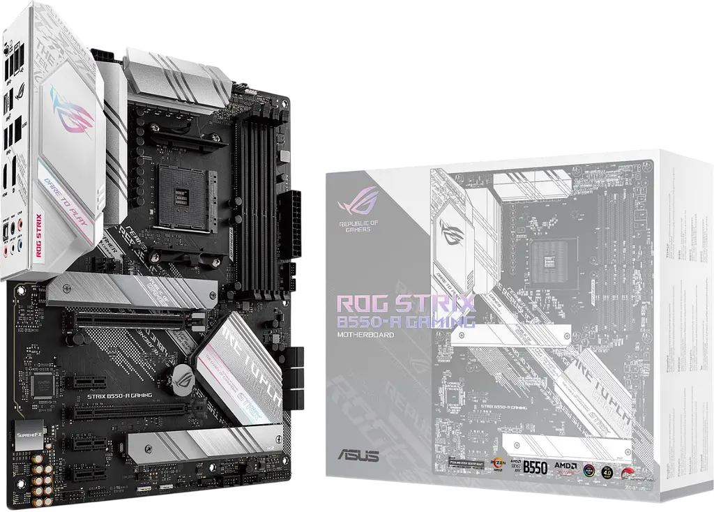 Материнська плата Asus B550-A ROG Strix Gaming Socket AM4 (ROG STRIX B550-A GAMING) Б/В - фото 4