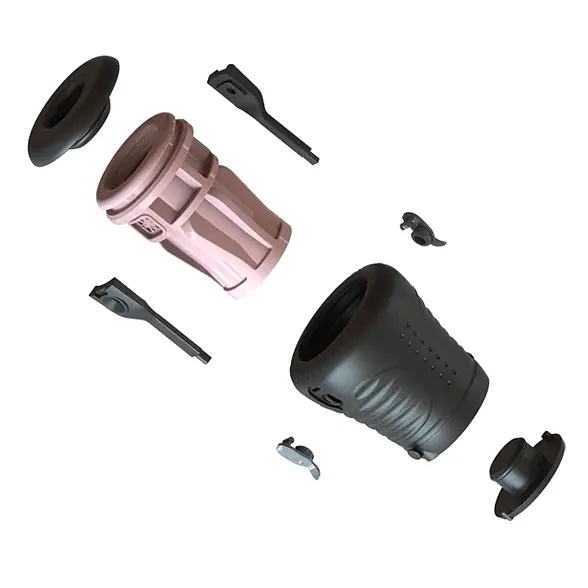 Мастурбатор ElectraStim Jack Socket XL з електростимуляцією чорний - фото 2