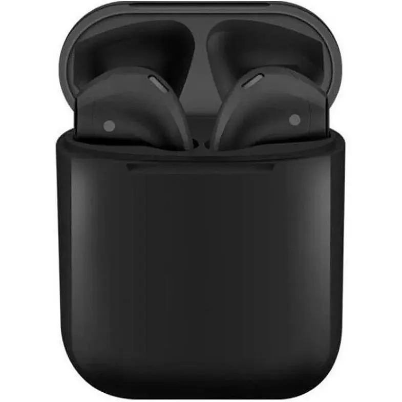 Беспроводные bluetooth наушники air pod 2 black - фото 2