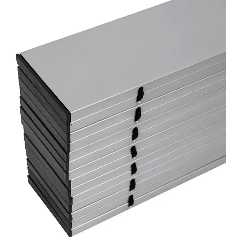 Стол Bo-Camp Lamel 121x80 см Aluminium (1404438) (DAS303287) - фото 9