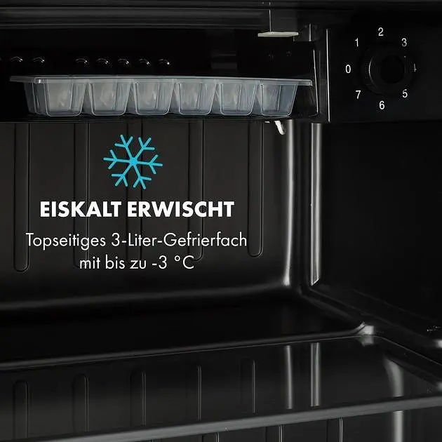 Мини холодильник Klarstein Obsidian 46л (10045834) - фото 6