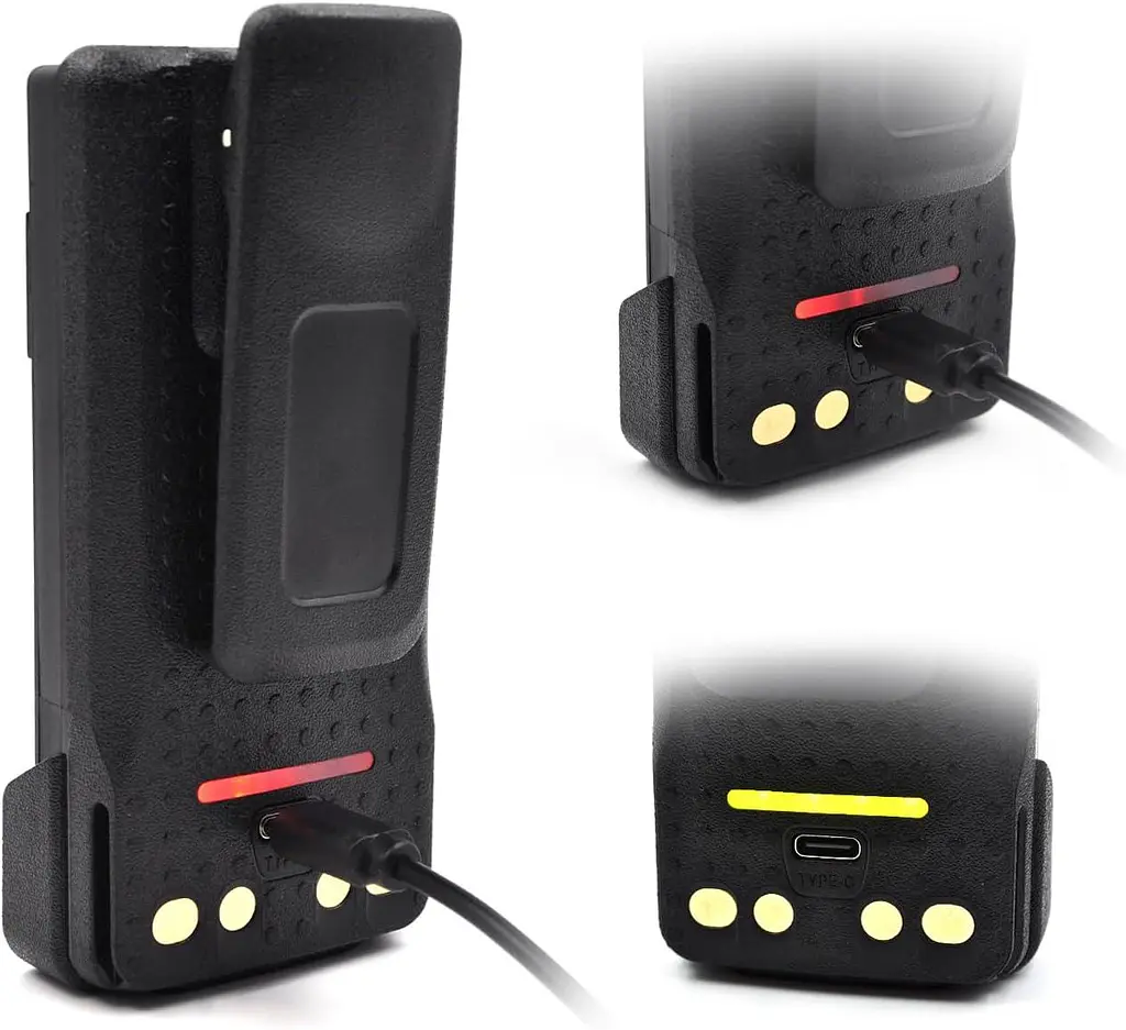 Акумулятор для Рації Motorola DP4400 3000 mAh з USB-C Батарея на Радіостанцію Моторола DP4800 DP4600 DP4400e - фото 7