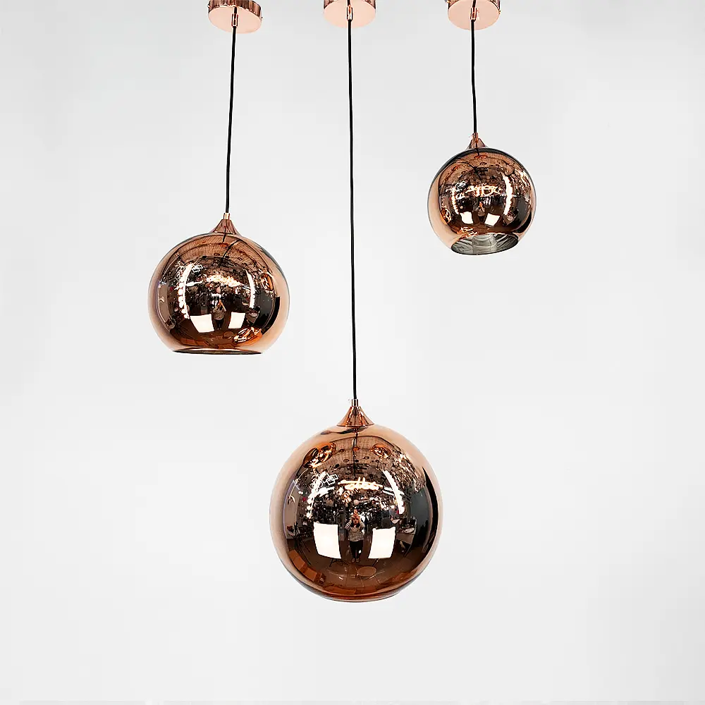 Підвісний світильник Copper Shade Ø 30 см | Line F | Арт. A366-300 Rose GD - фото 4