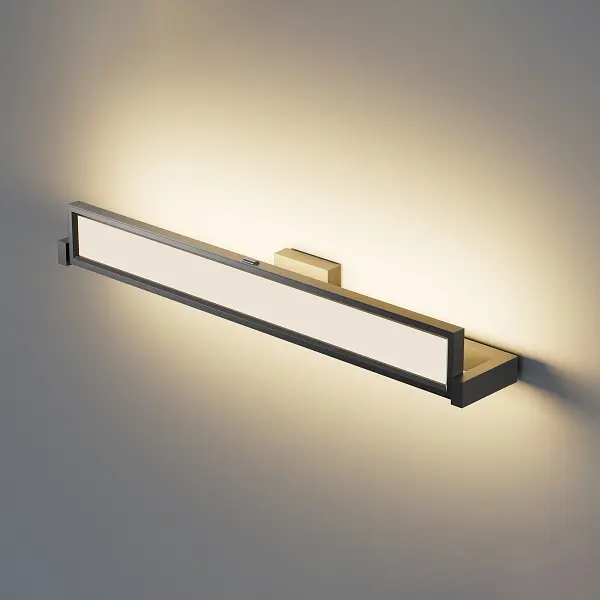 LED світильник настінний з сенсором VIDEX WL02 18W 2800K-4000K-6000K Black - фото 4
