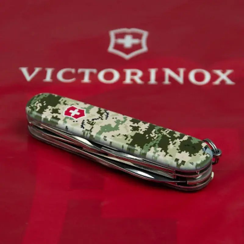 Ніж Victorinox Climber Army Піксель + Лого (1.3703.3_W3941p) - фото 3