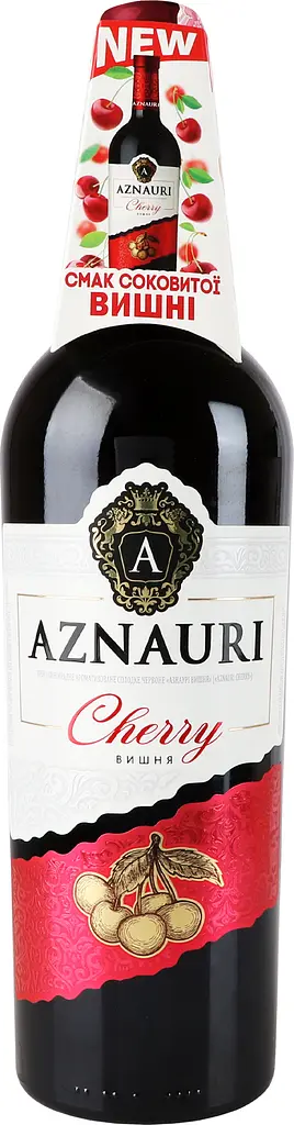 Вино Aznauri Cherry червоне солодке 0.75 л - фото 6