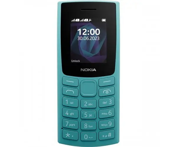 Телефон мобільний кнопковий Nokia 105 DS 2023 TA-1557 морська хвиля (1GF019CPG6C01) - фото 3