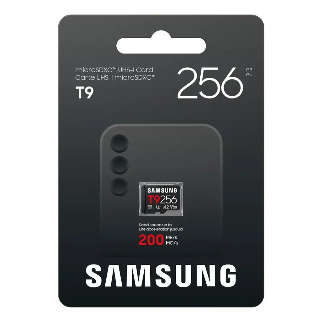 Карта пам'яті Samsung 256GB microSDXC class 10 UHS-I U3 V30 A2 T9 (MB-MH256T/WW) - фото 4