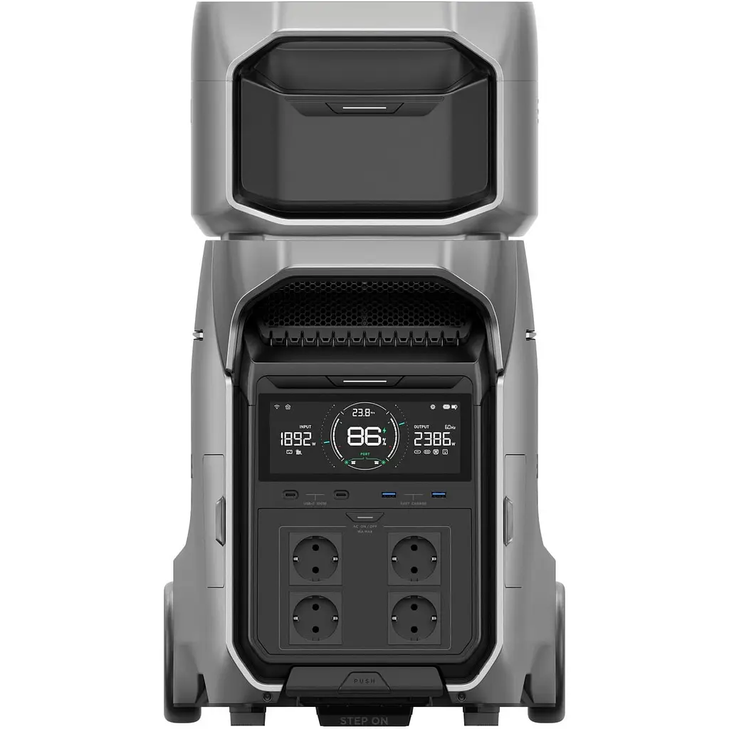 Портативна зарядна станція EcoFlow DELTA Pro 3 LiFePO4, 4096 Вт/ч 4000 Вт (EFDELTAPRO3-EU-CBox) - фото 8