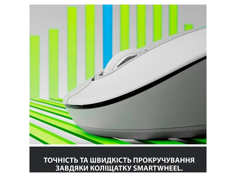 Миша Logitech Signature M650 L Wireless Mouse Off-White (910-006238) - фото 7