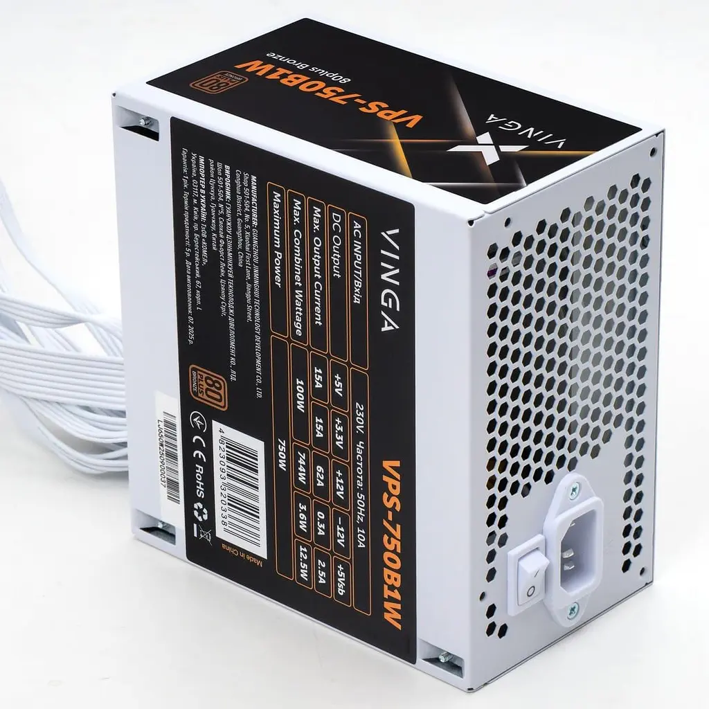 Блок живлення Vinga 750W (VPS-750B1W) - фото 2