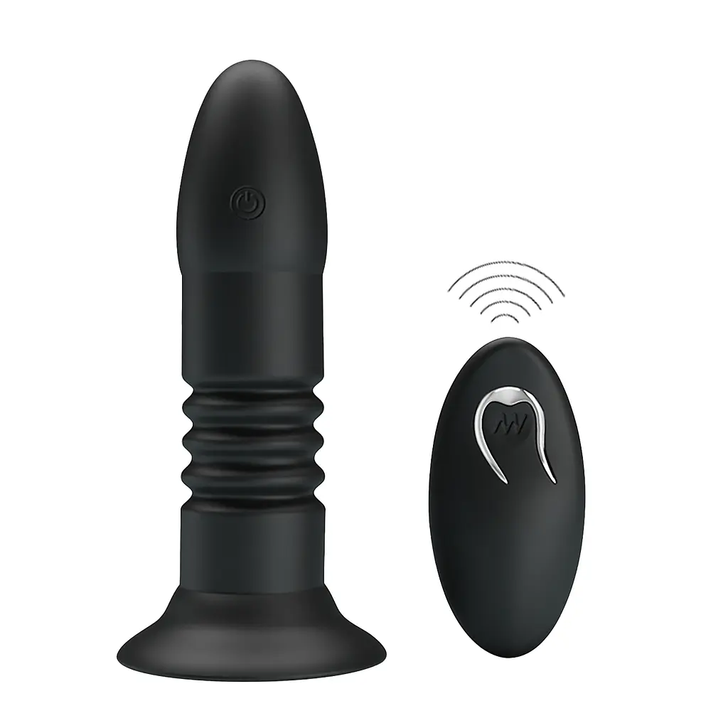 Анальна пробка - Mr.Play Remote Control Vibrating Anal Plug - фото 3