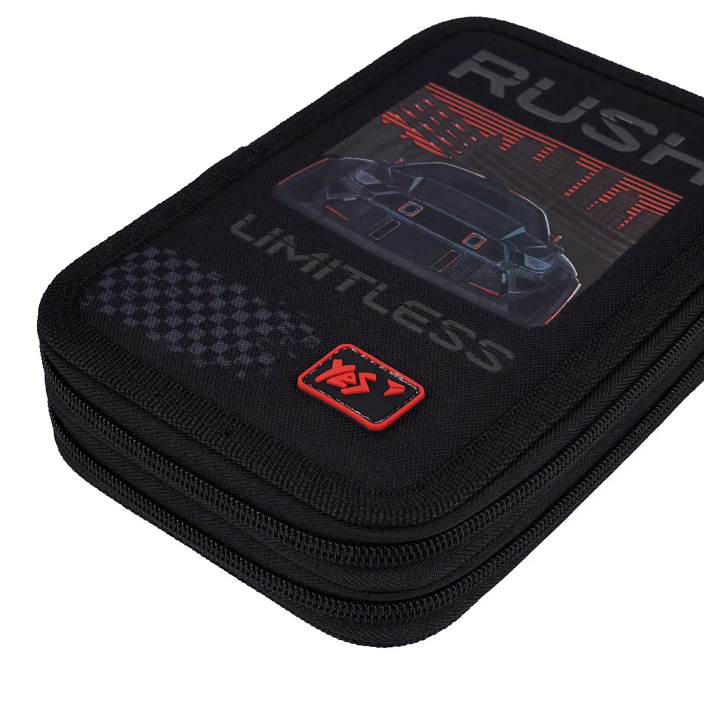 Шкільний пенал твердий подвійний Yes Race Day HP-01 - фото 3