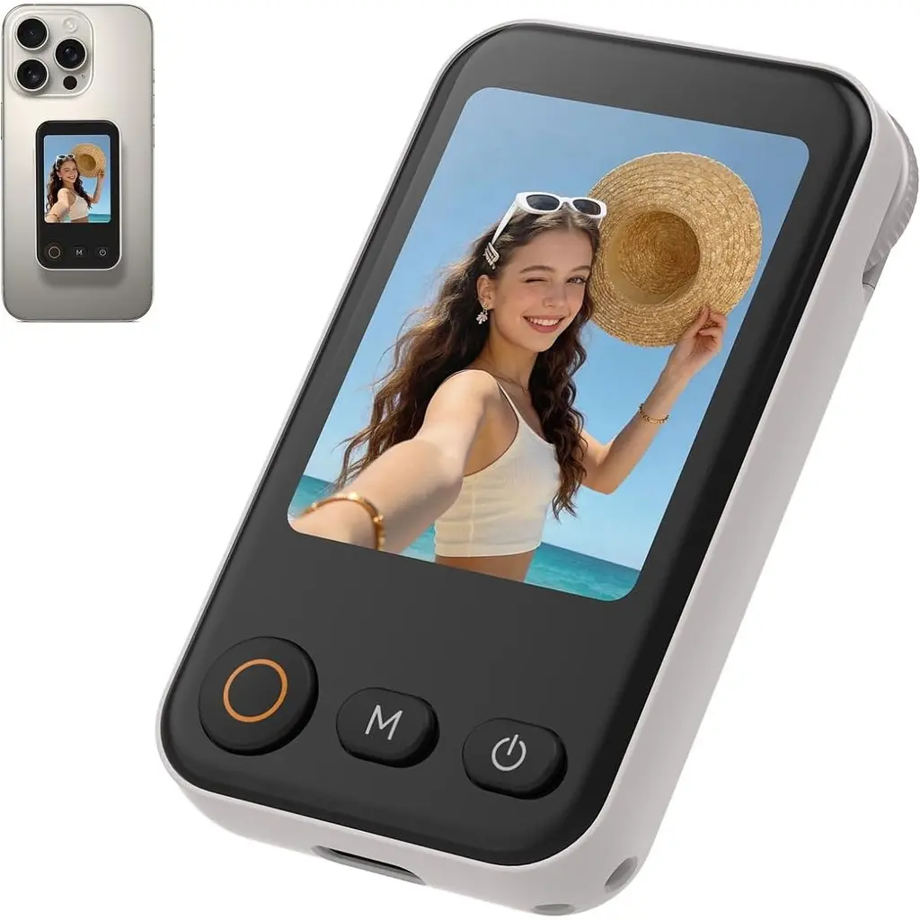 Селфі-монітор Telesin Magnetic Screen Mini White (P5-RMT-06) [170361] - фото 2