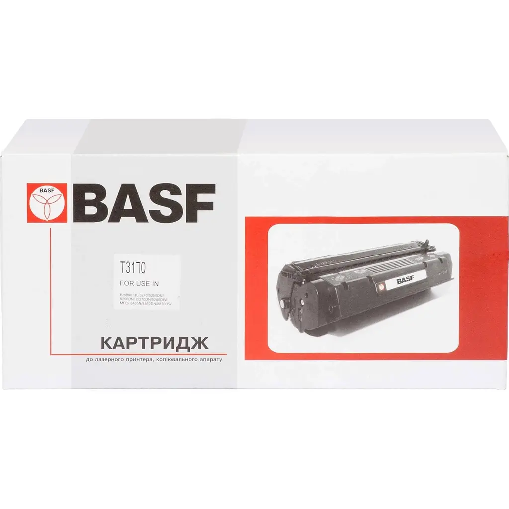 Картридж тон. BASF для Brother HL-5240/MFC-8460N аналог TN3170 Black ( 7000 ст.) (BASF-KT-TN3170) - фото 2