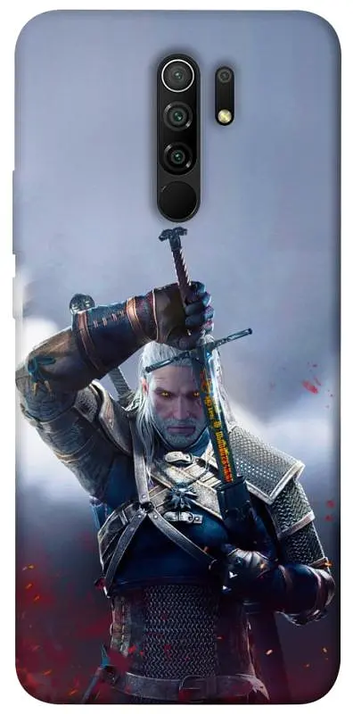 TPU чехол Demsky The witcher gerald для Xiaomi Redmi 9