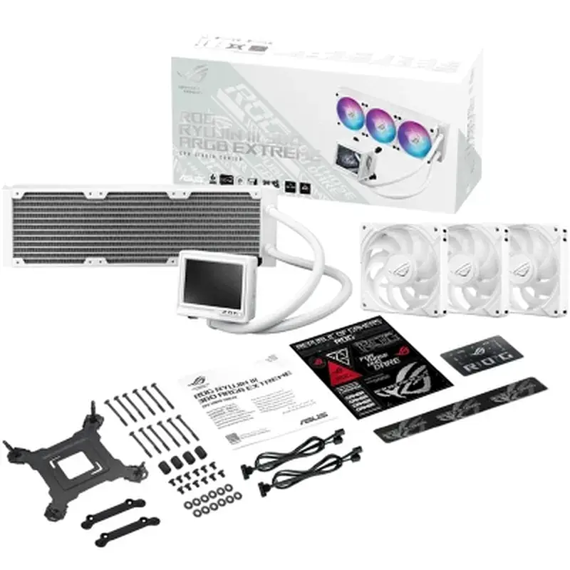 Система рідинного охолодження ASUS ROG-RYUJIN-III-360-ARGB-EXTREME-WHT (90RC0132-M0EAY0) - фото 12