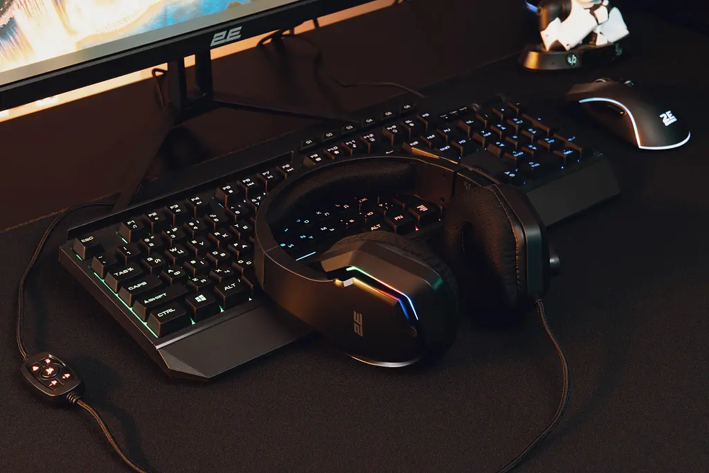 Гарнітура 2E Gaming HG315 RGB USB 7.1 Black (2E-HG315BK-7.1) - фото 6
